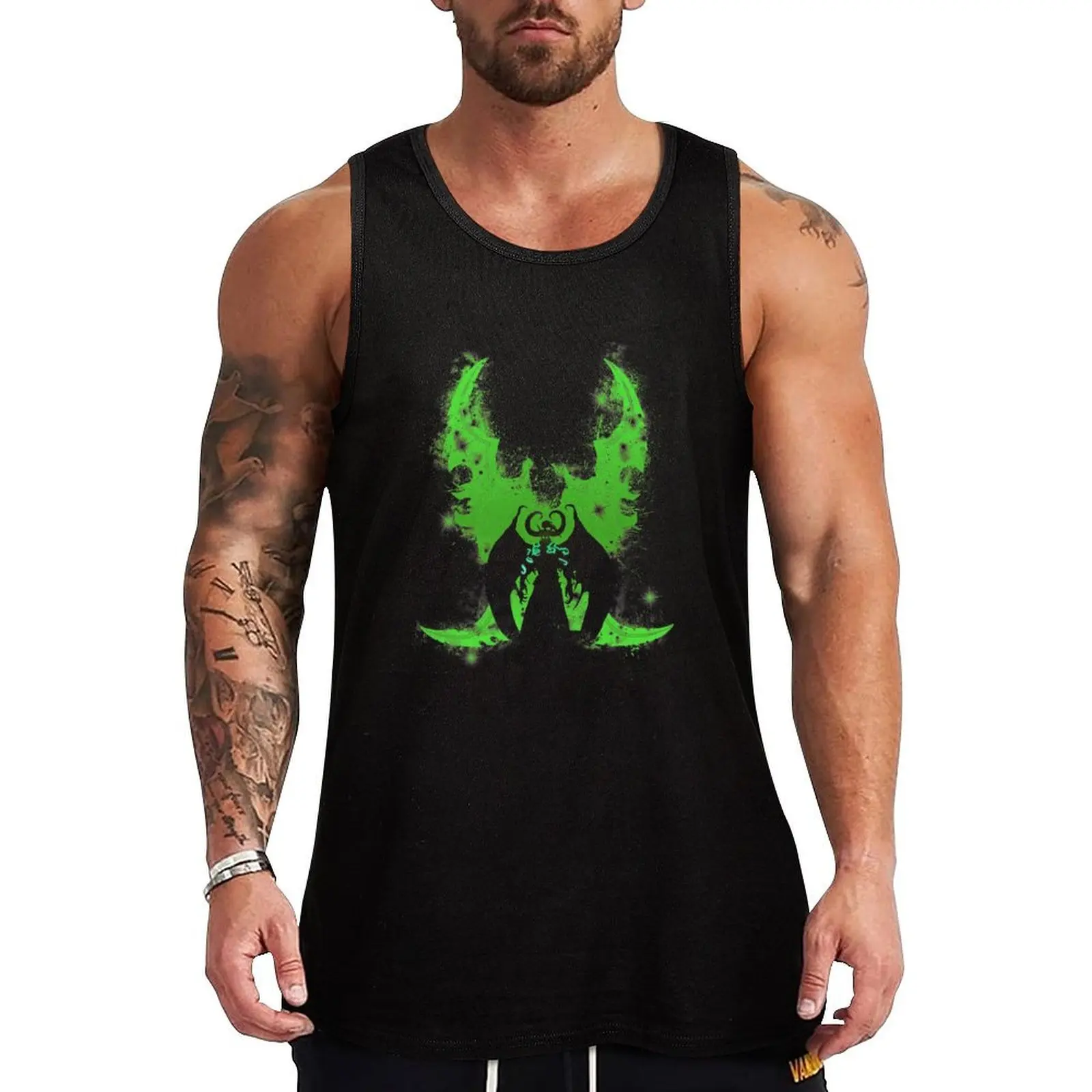 

Are you prepared Tank Top singlets for men Vests mens gym clothes gym shirt men