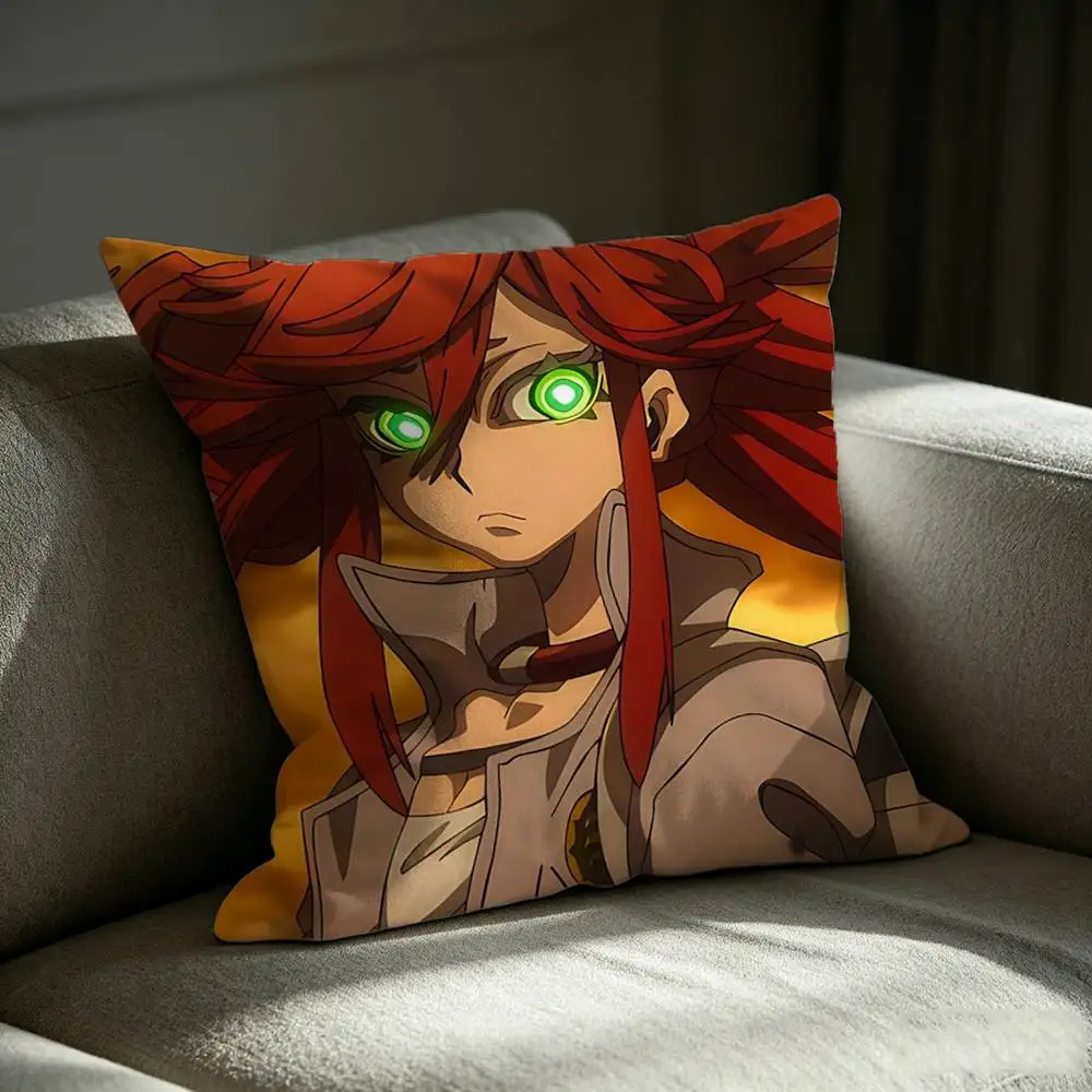 NEW Design G-Gachiakuta Rudo Anime Square Sofa Pillow Cover Solid Color Living Room Home Decor Cushion Case
