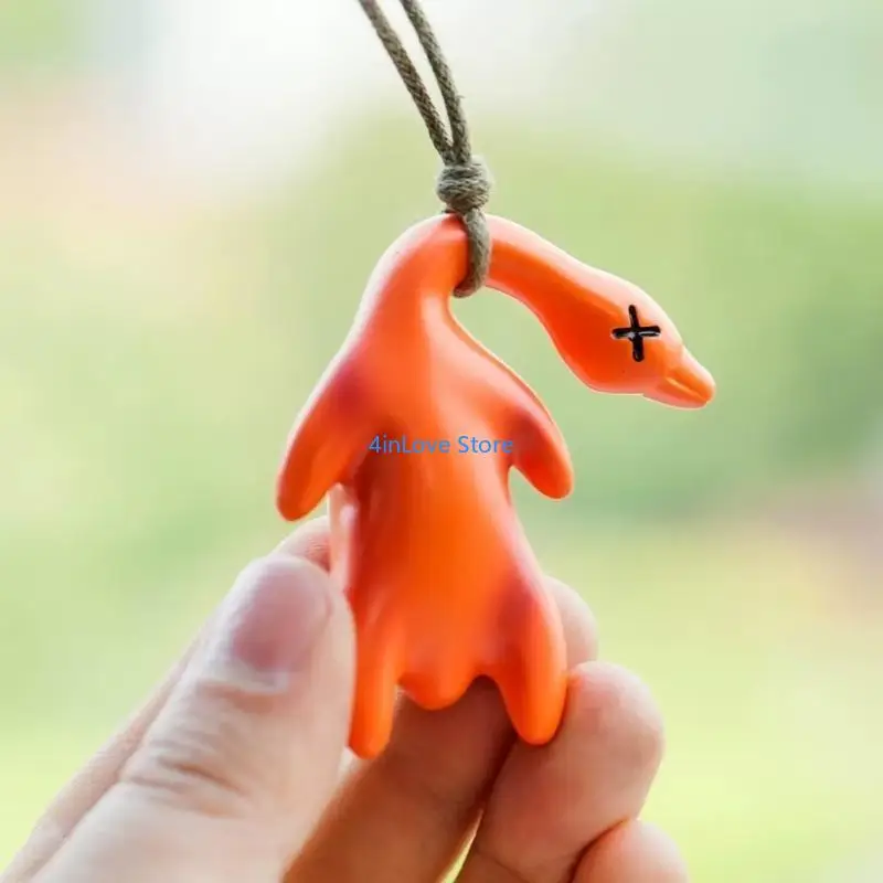T4MD Dynamic Pendant Shifting Car Swinging Duck Accessory Craft From Sturdy Mixed Materials Accessory for All