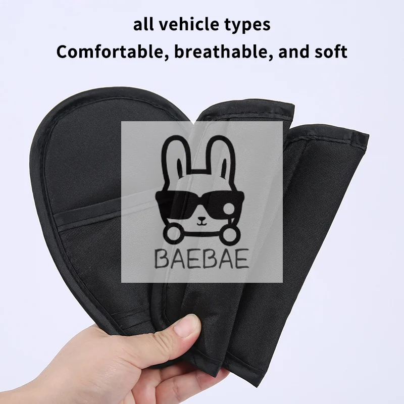 Safety Harness Cushion Guards; Universal Baby Car Seat Belt Pads; Stroller Shoulder Straps Covers to Prevent Strangulation