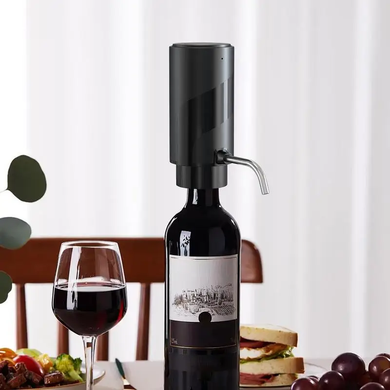 Electronic Wine Decanter Red Wine Pump Dispenser Electric Wine Aerator Dispenser Automatic Electric Wine Pourer  Bar Accessories