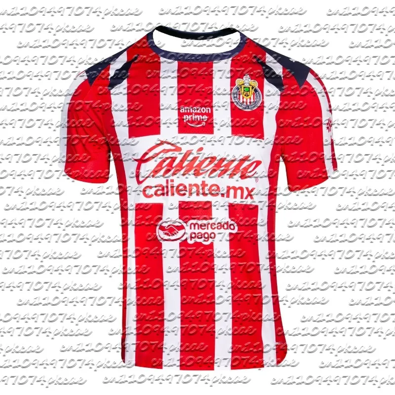 Camiseta deportiva transpirable De secado rápido para adultos y niños, camiseta local De Chivas De Guadalajara, ropa de entrenamiento para hombres y mujeres, verano