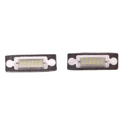 Car Rear Number License Plate Lights Canbus 12V For VW Je.tta Golf 5 Plus Caddy Passat Transpiarter Touran For Skoda