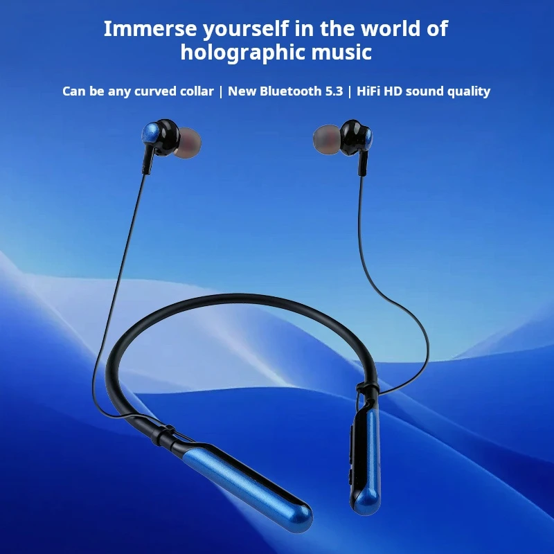 

NEW X72 Wireless Headphones Bluetooth Neckband Magnetic Earphones Sport Running Earbuds Waterproof Bluetooth 5.3 Headset