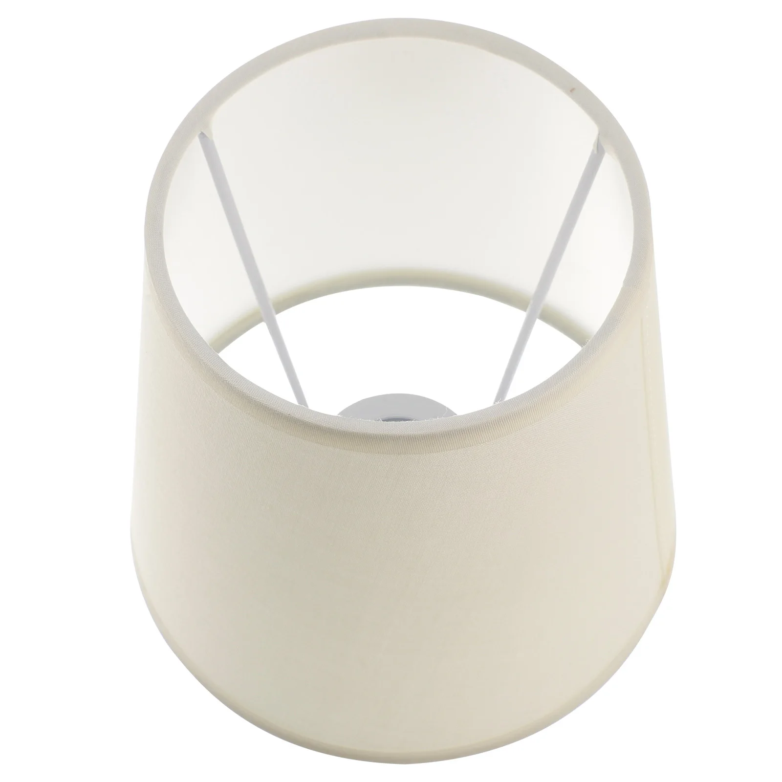 

1Pcs Lampshade Cream Color Practical Ceiling Light Lampshade Screw Wall Lamp Shade Durable PVC Metal Replacement Cover