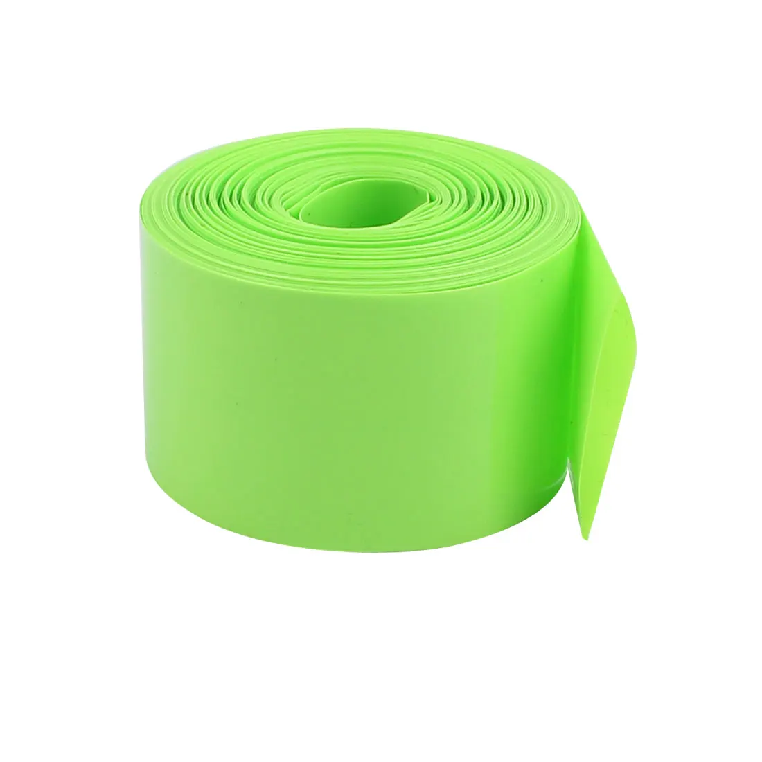 1-8Meters Green PVC Heat Shrink Tube 30-100mm Flat Width Heat Shrinkable Tube Tubing for 18650 Batteries Wrap Pack Covering