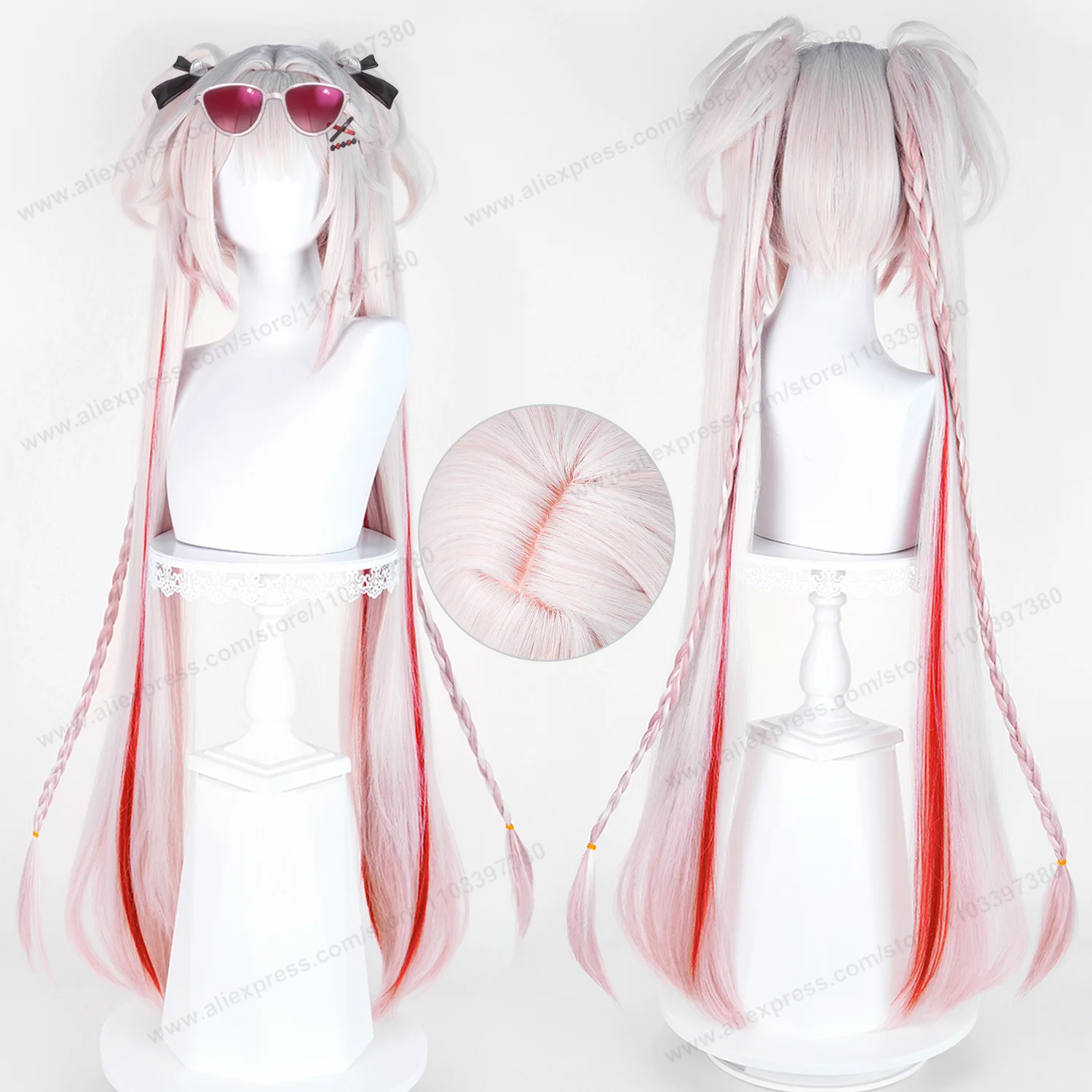 HSR Fate Sparxie Cosplay Wig 98cm Long Woman Hair Sweet Dream Radio Spark Cosplay Wig Halloween Heat Resistant Synthetic Wigs