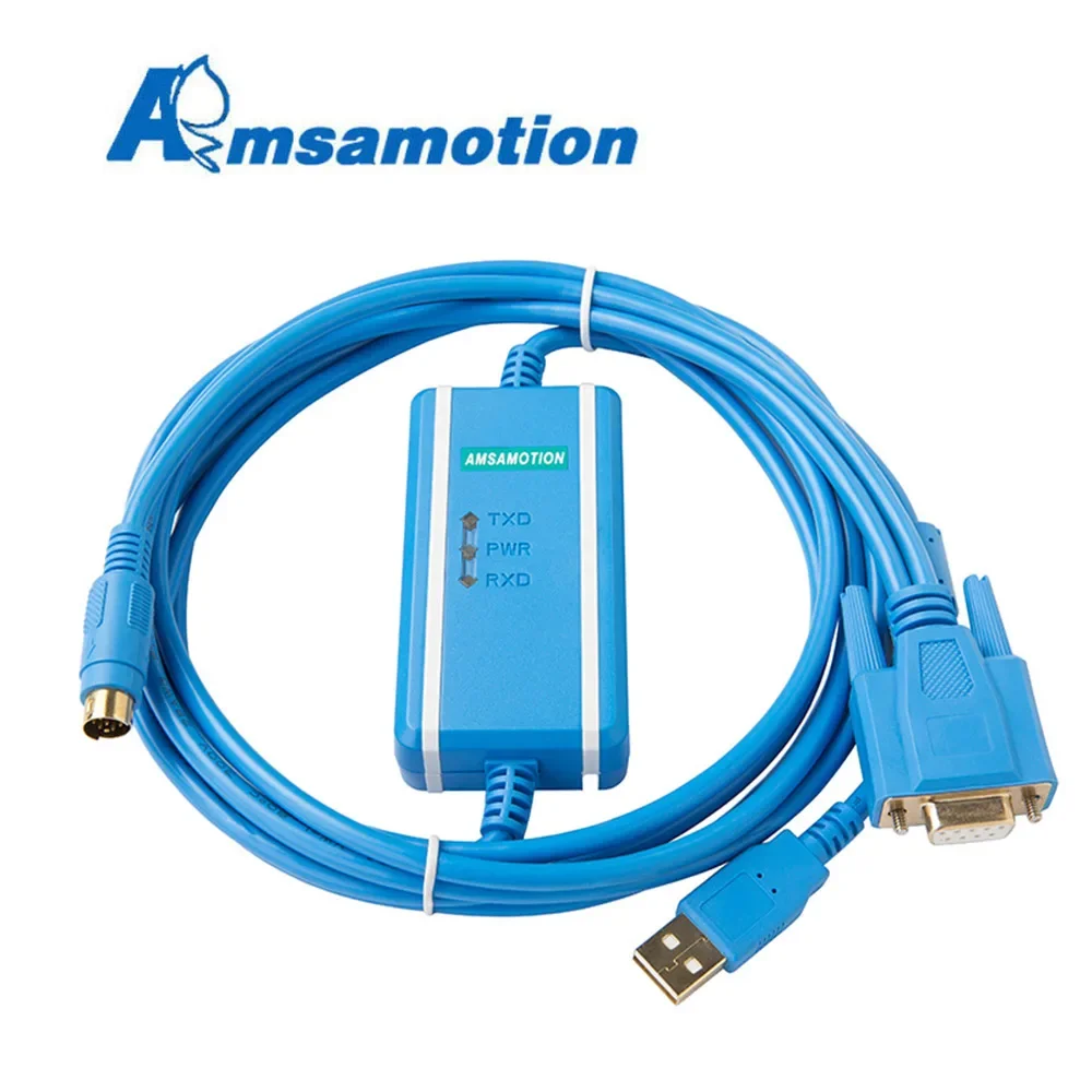 Allen Bradley Plc Cabo de Programação Usb1761-1747-cp3 para ab Slc 03 04 05 Micrologix1000 1200 1500 Series Apoio Win7 xp