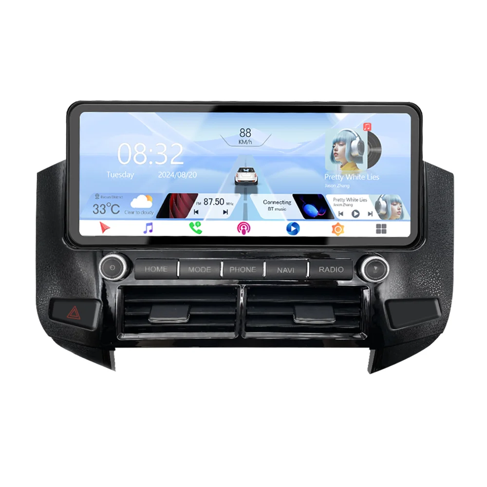 

12.3" Universal Car Radio for Mitsubishi Pajero V97 Android13 4+64 Car Audio Android Auto Carplay Gps Navigator Amplifier