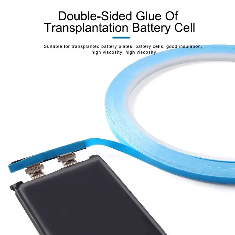 Blue High Temperature Resistant Double Sided Adhesive Sticker for TV Backlight LED Strips Back Tape