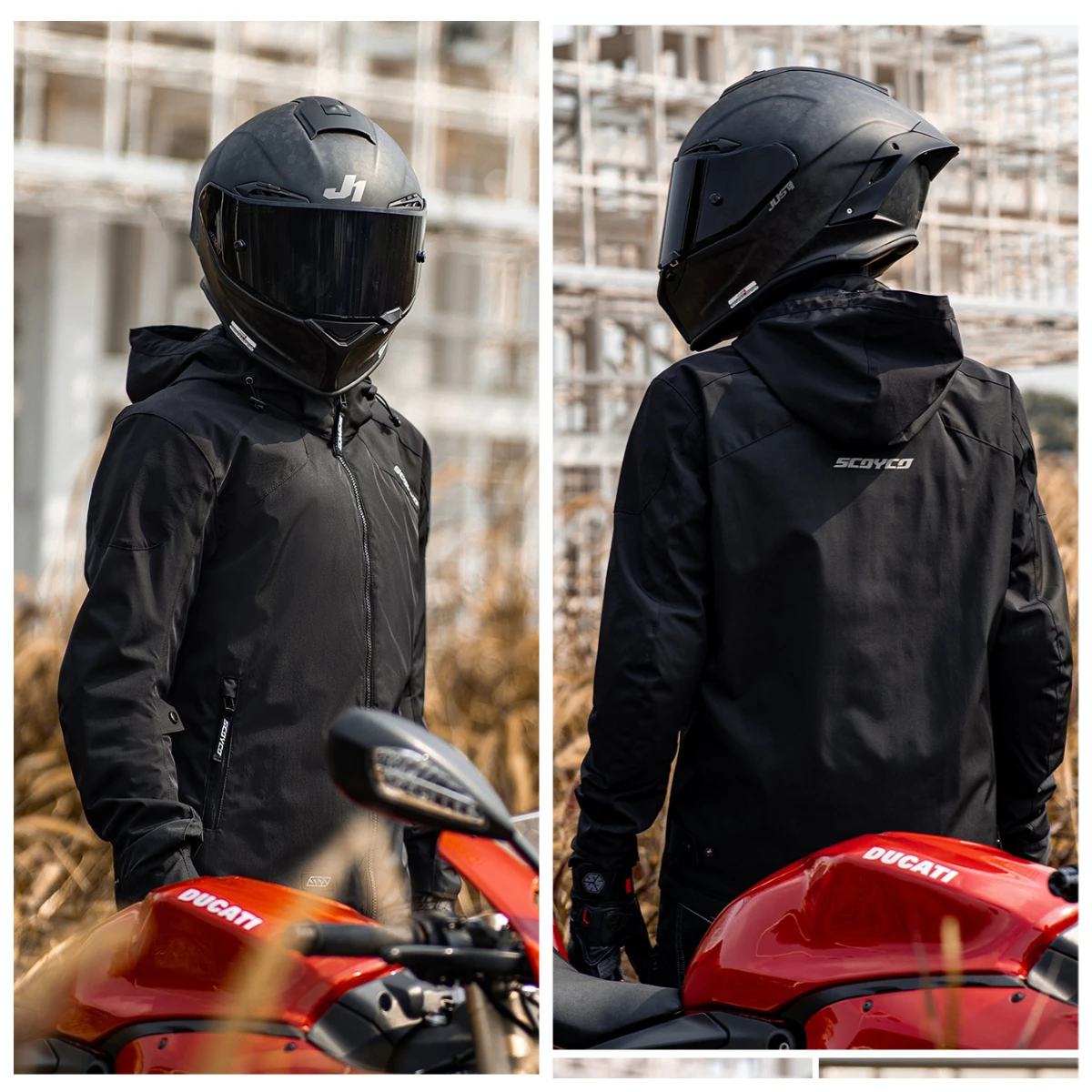 

Saiyu Motorcycle Racing Suit Autumn and Winter Knight Anti-drop Locomotive Riding Suit To Keep Men and Women Warm