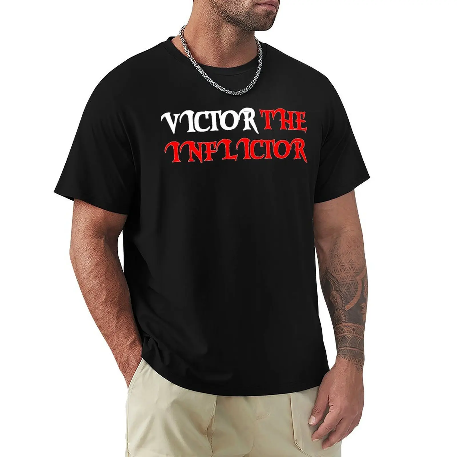 Victor The Inflictor T-Shirt Moisture Control Sports Tee