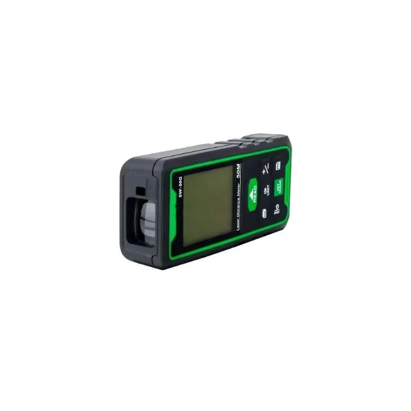 SW-100BG Distance Meter Digital Rangefinder Blue-tooth Range Finder Tape Measure Electronic Level Ruler