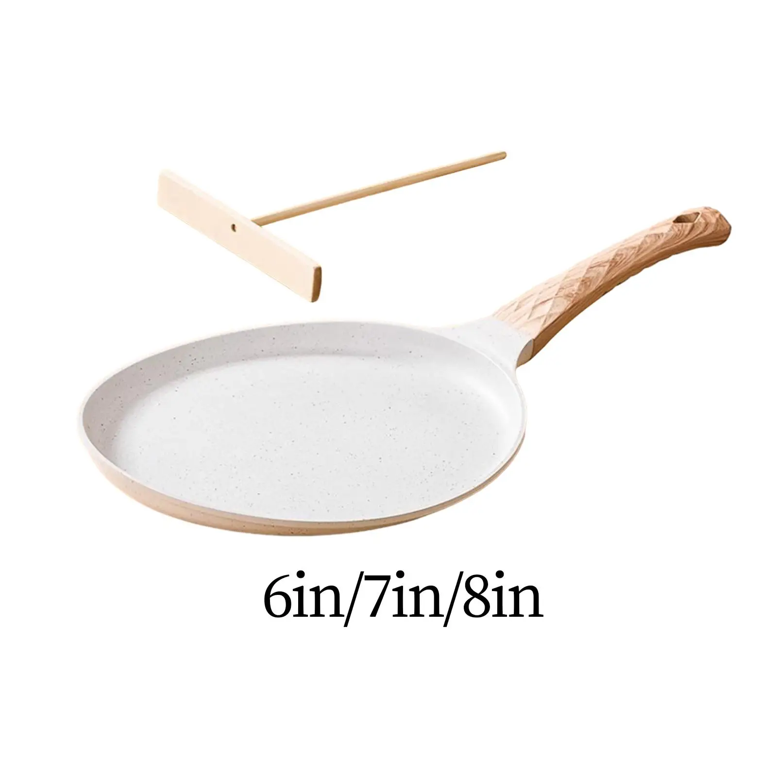 Nonstick Crepe Pan Pancake Griddle Dosa Pan for Pancakes Egg Omelet