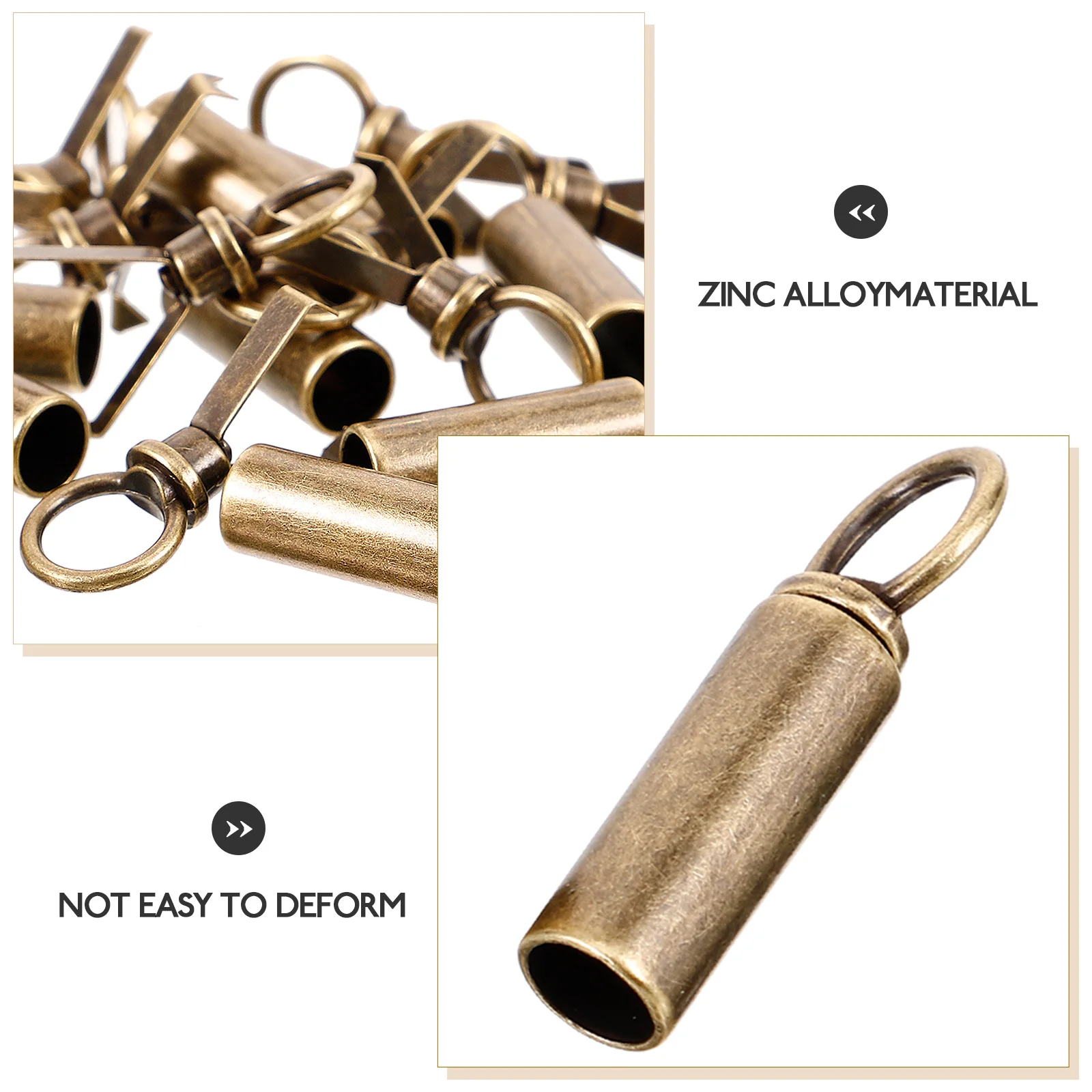 

10 set Hoodie Drawstring End Caps Metal Cord Locks For Drawstrings Pants Replacement Tips Durable Shoelace Clips Rope Stoppers