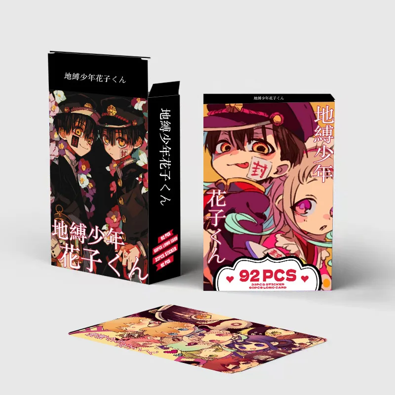 92 pc/set Toilet-Bound Hanako-kun Manga Lomo Card Album Comic Characters Photocard Fans Collection Cards