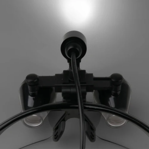 Imagen 2 del producto Lupa Dental 2,5X 3,5X lupa con gafas de luz LED lupa quirúrgica lupa médica Dental