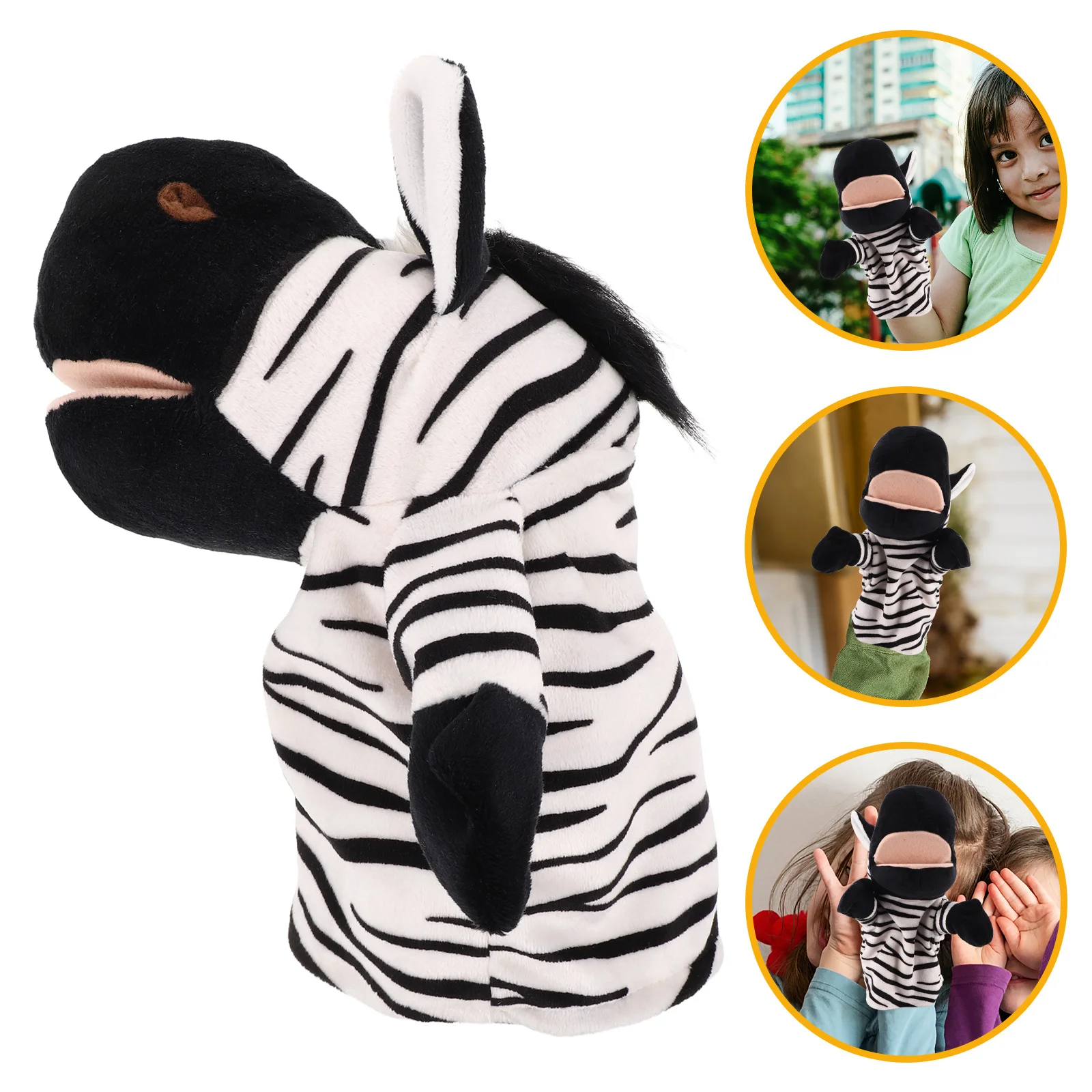 

Animal Hand Cute Zebra Finger Puppet For Kids Storytelling Preschool Classroom Activity Toddler Party Bag