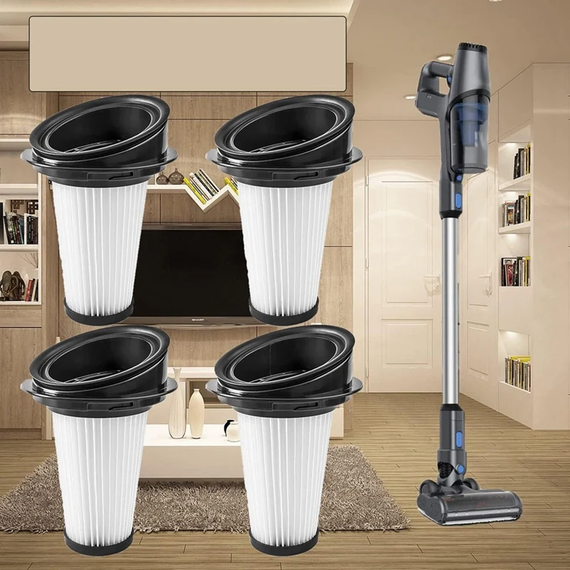 

12Piece Washable Filter Replacement Parts For Rowenta ZR005202 RH72 X-Pert Easy 160 Tefal Ty723 Vacuum Cleaner Accessories