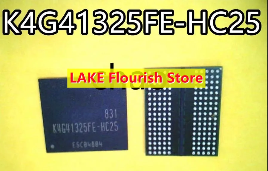 

1-10 unids/lote K4G41325FE-HC25 K4G41325FE K4G41325 BGA