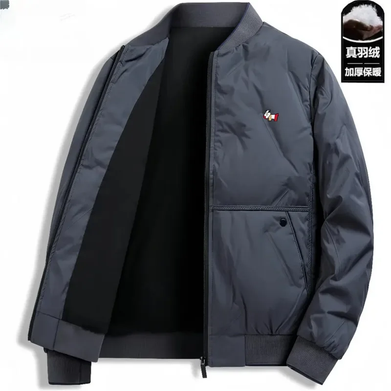 Men's Golf Wear 2024 Winter New High Quality Thick  warm cotton jacket Windbreaker Short Padded Winter cotton coat men golf wear