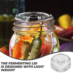 Fermented Glass Weights Jars Fermenting Lids Household Fermentation Easy Grip Weight Glass Weight Fermenting Lid Jars Cover