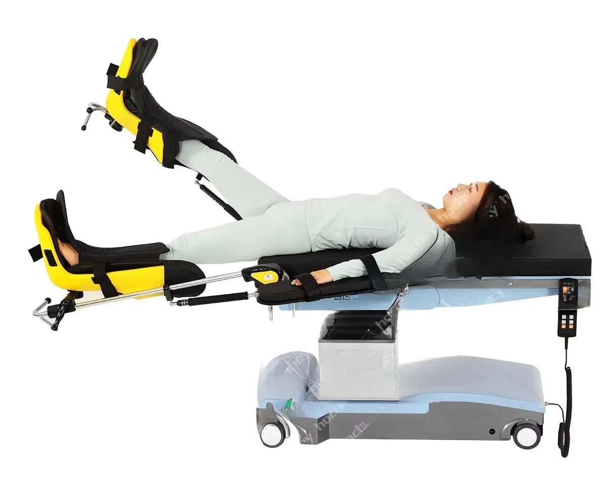 Operating Room Operating  Pneumatic Stirrups Pneumatic Leg Rack with Cart