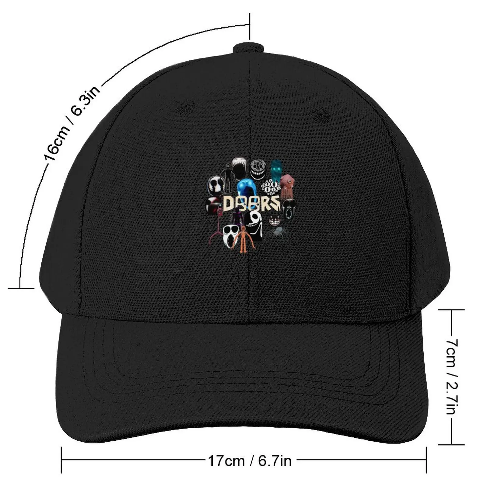 Doors Entities Everywhere Baseball Cap dad hat Anime tea hats Hats For Men Women's