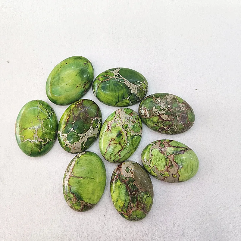 

4 шт. 18x25 мм натуральные кабошоны из императорского яшмы, разноцветные, овальной формы, без отверстий, для самостоятельного изготовления ювелирных изделий, хит продаж