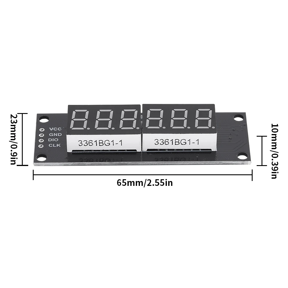 TM1637 LED Display Module for Arduino 6-Digit 7-Segment 0.36\'\'/0.56 Inch Time Clock Indicator Tube Module Red/Blue/Green/Yellow
