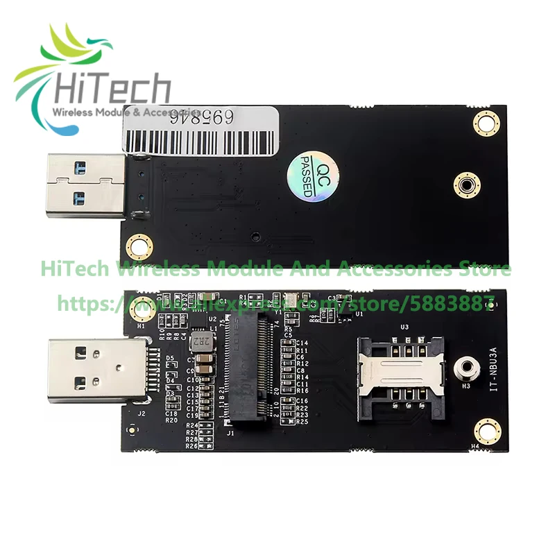 Free ship NGFF M.2 to USB3.0 adapter For 3G 4G Module DW5811E DW5821E T77W968 DW5816E  EM7455 L850-GL L860-GL T99W175 EM12-G