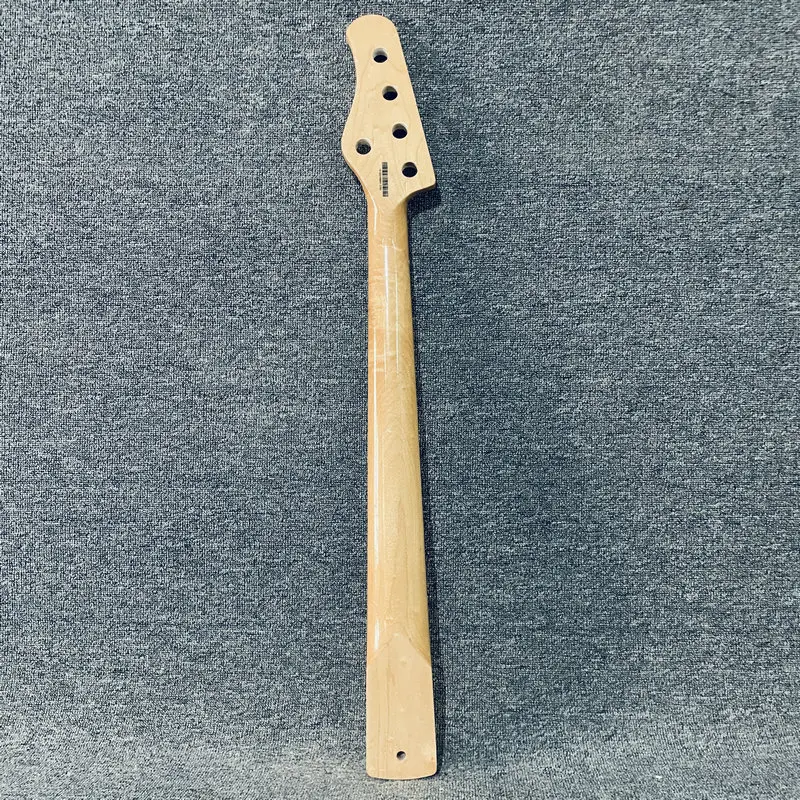 EN686 for Jazz Bass Unfinished 5 String Electric Bass Neck No Frets Genuine Original Tagima TJB5 with Damages for DIY Replace