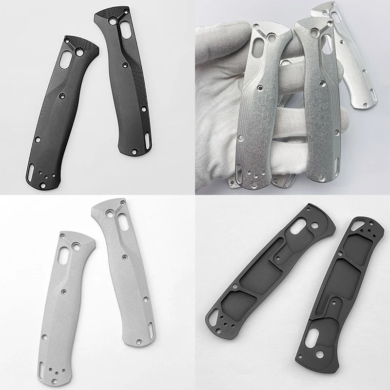 aluminio alloy grip handle para genuine benchmade stonewash e sandblast escalas de faca faca voce mesmo fazendo acessorio parte tipos 535 01