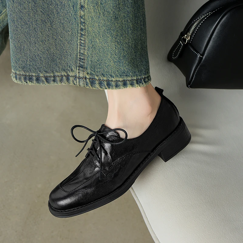 Женские туфли EAGSITY из коров – обзор и цена Oxford Shoes Brogue