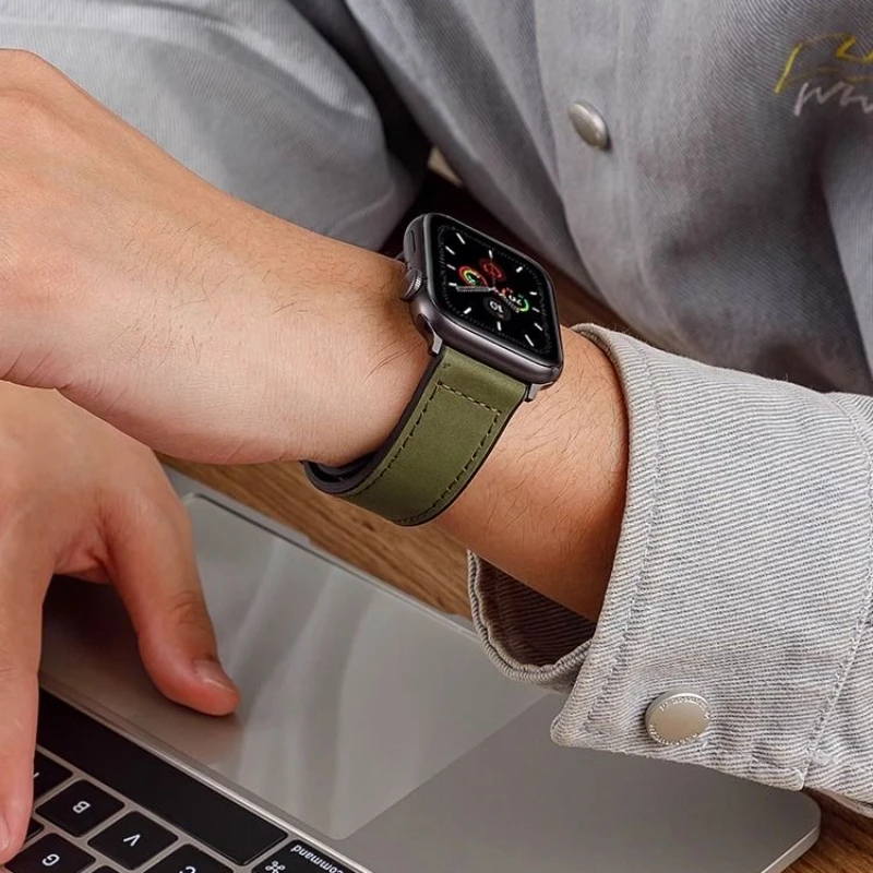 Pasek ze skóry bydlęcej do zegarka Redmi 4 magnetyczny pasek do zegarka Redmi Watch4 zastępczy damski Smartwatch z opaską sportowy pasek