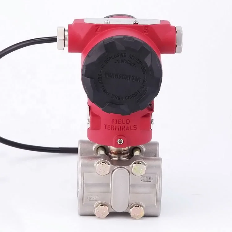 Flange Type Diaphragm Differential Pressure Sensor 4-20mA Stainless Steel Smart Differential Pressure Level Meter