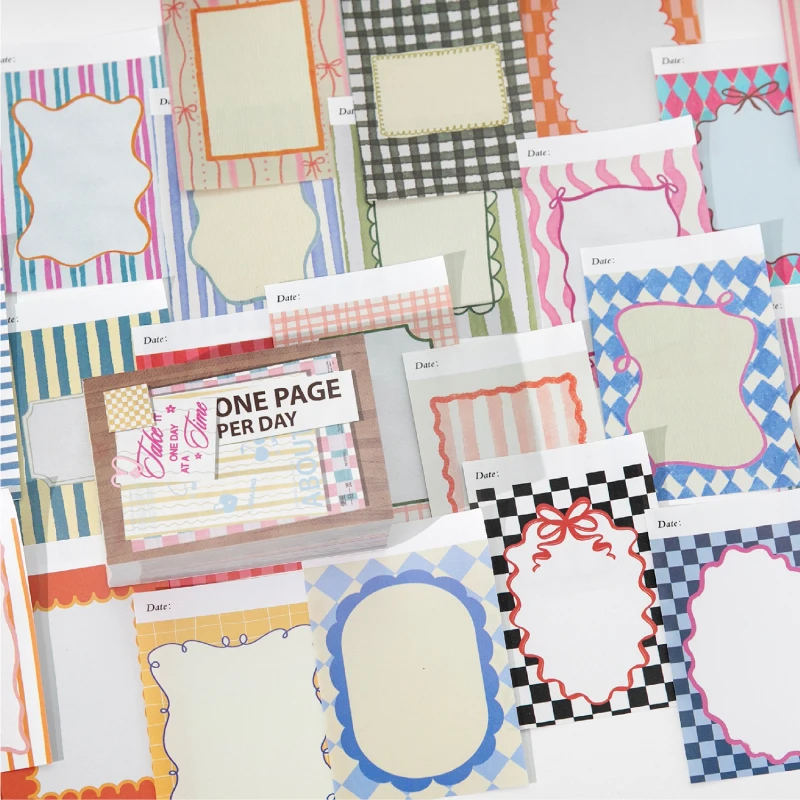 Journal GO 372pcs Note Calendar One Page One Day for Collage Junk Journal Scrapbook Planner Decorative Memo Material Paper