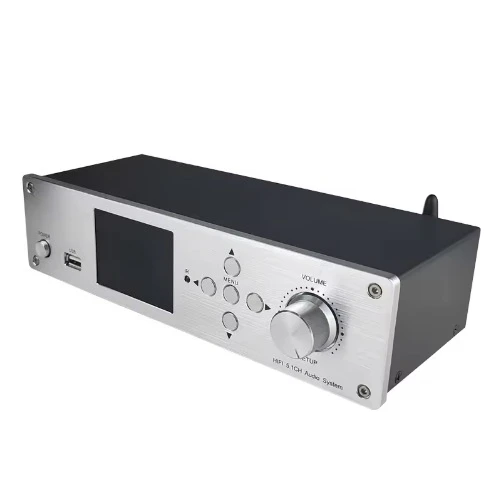Audio Fiber Optic Coaxial DTS Dolby AC3 Atmos Decoder RH-899X, 5.1 Lossless U Disk Playback Bluetooth