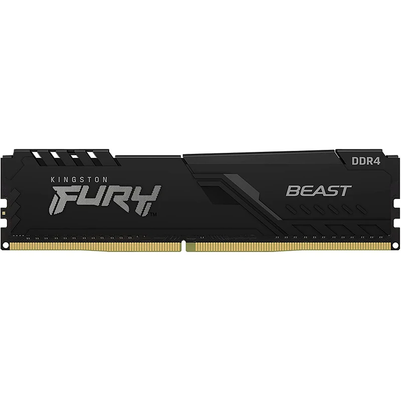 キングストン-デスクトップメモリモジュール,フューリービースト,ddr4,4gb,8gb,16gb,32gb,2400, 2666, 2933, 3200, 3600mhz,dimm,PC4-23400, 25600, 28800