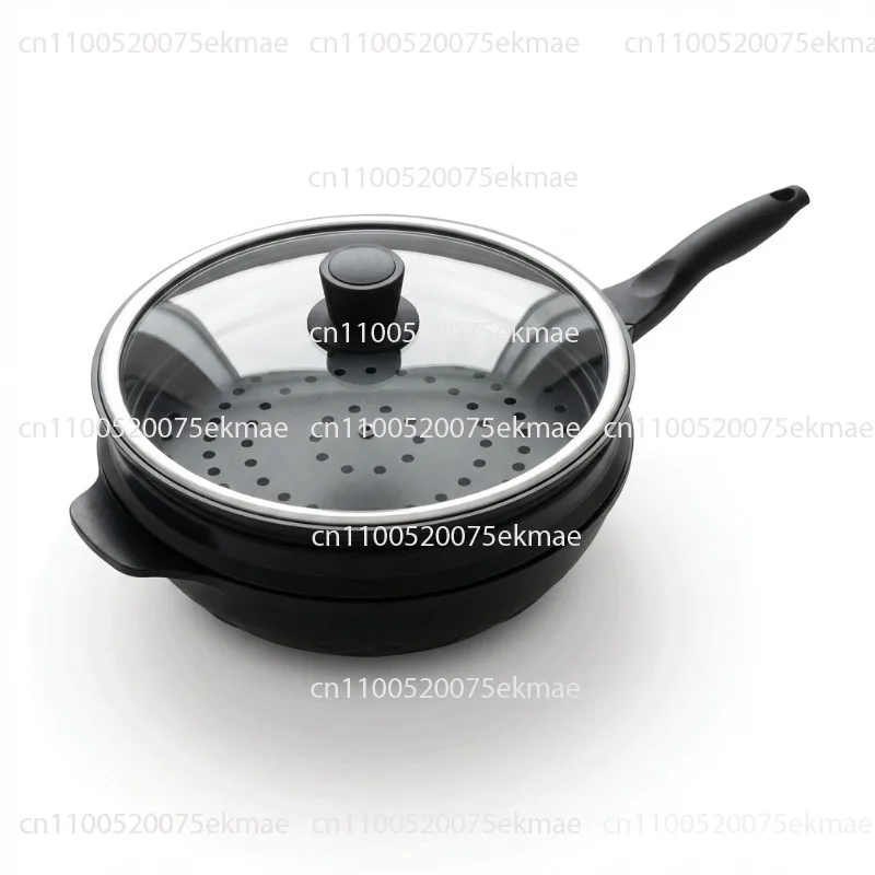 Micro-pressure diamond Maifanshi non-stick wok uncoated wok household gas stove induction cooker