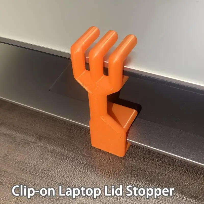 Portable Anti-Closing Laptop Stand & Cooling System Universal, Lid Stopper For Screen, Perfect For Home Office Business Travel