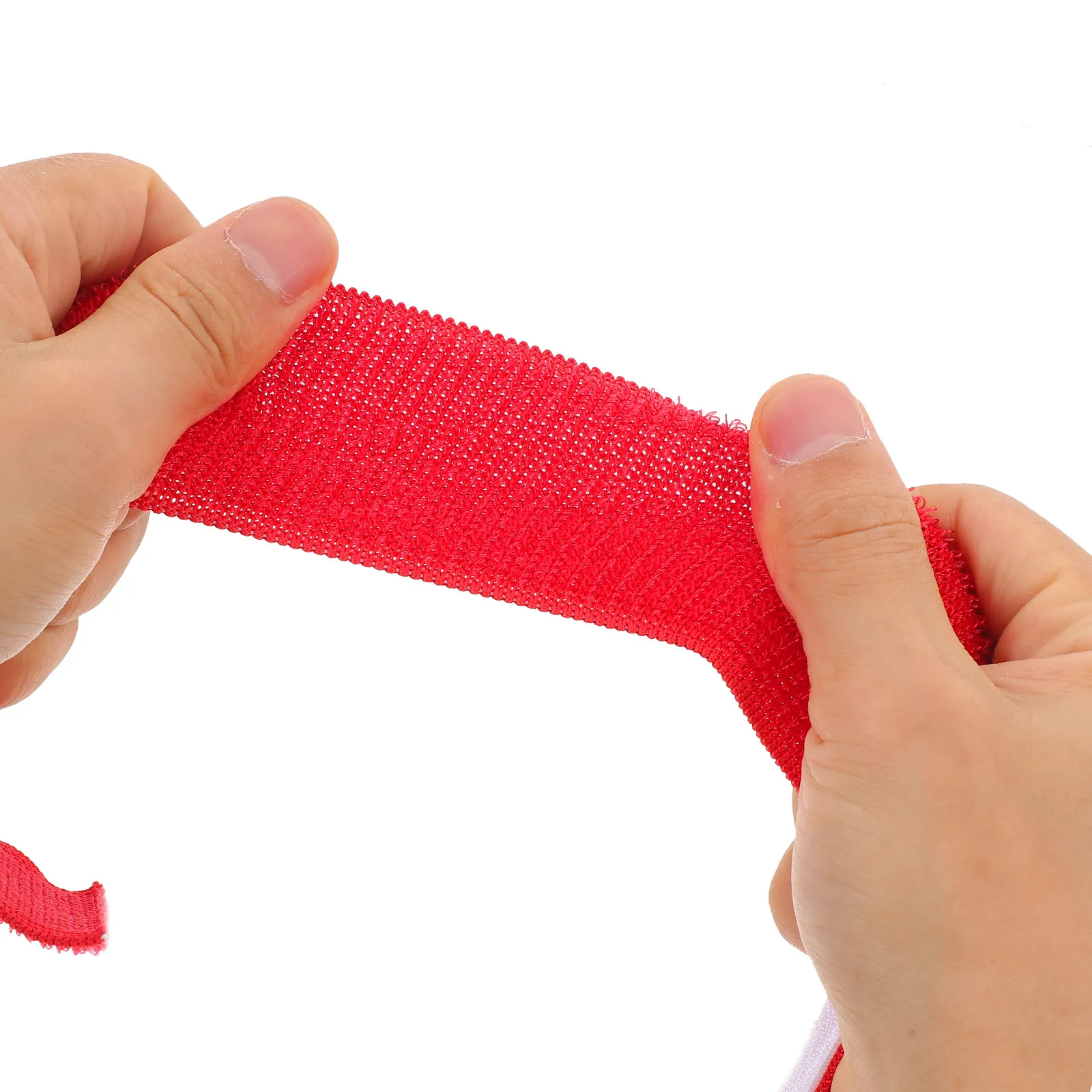 2Pcs Sticky Foot Bands Elastic Yoga Training Strap Fitness Support Bands for Balance Stability Pilates Workout