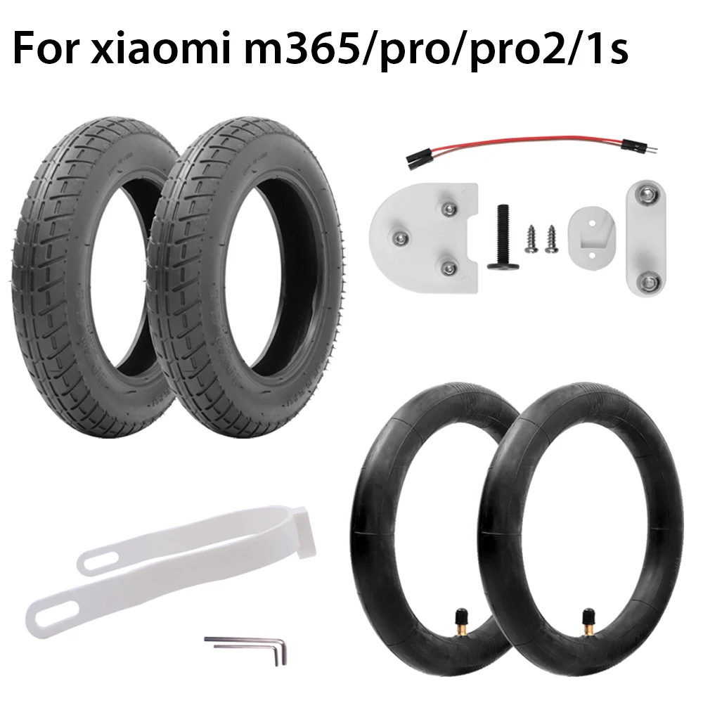 

10-дюймовые шины для электроскутера Xiaomi, совместимые с Xiaomi M365 1S Pro Pro2 Kick Scooter, 10-дюймовые шины