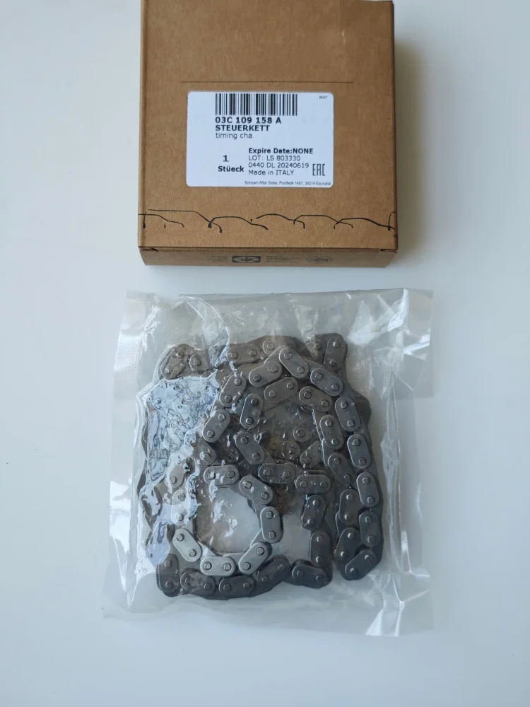 

Genuine OEM CAMSHAFT TIMING CHAIN 03C109158A For AUDI A1 8X A3 Seat Toledo Leon Skoda Yeti