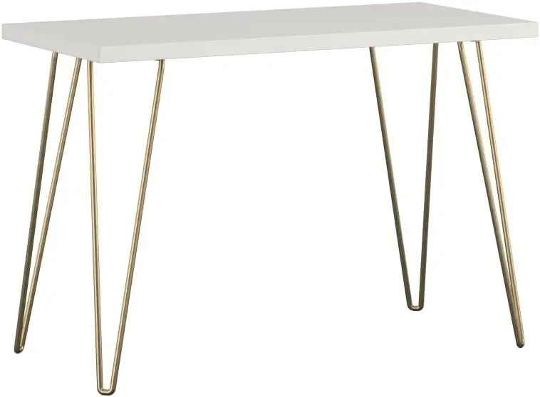 

Owen Retro Computer Desk/Legs, White