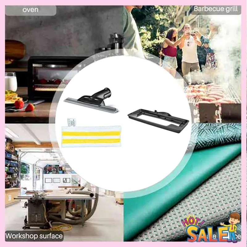 

A88X Window Squeegee Nozzle Carpet Glider And Steam Mop Cloths For Karcher SC1 SC2 SC3 SC4 SC5 Steam Cleaner Spare Parts