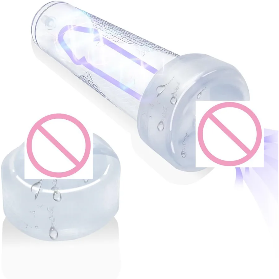 남성 자위용 페니스 펌프 슬리브 2.2인치에서 2.5인치 직경 실린더 슬리브 남성용 섹스토이