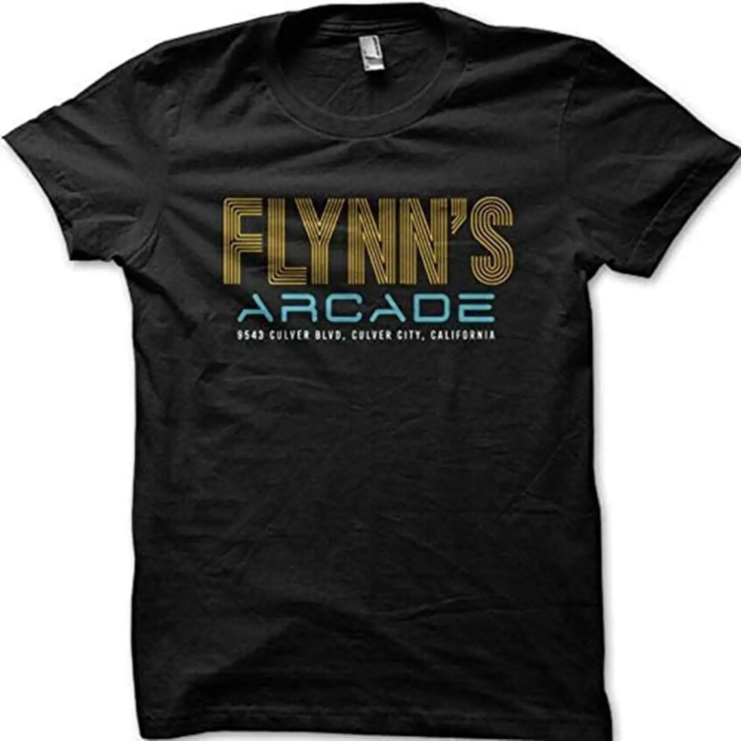 Flynn's Arcade Tron Legacy TBL Jeff Bridges camiseta negra para hombre camiseta gráfica Unisex
