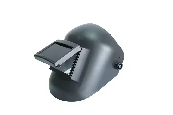 CE Certified 110x90mm View Area Welding Helmet PP Material Splash-Proof Flip-Up Face Shield for Arc Welding