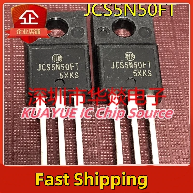 10PCS-30PCS   JCS5N50FT   TO-220F   500V  5A  Fast Shipping Quality Guarantee